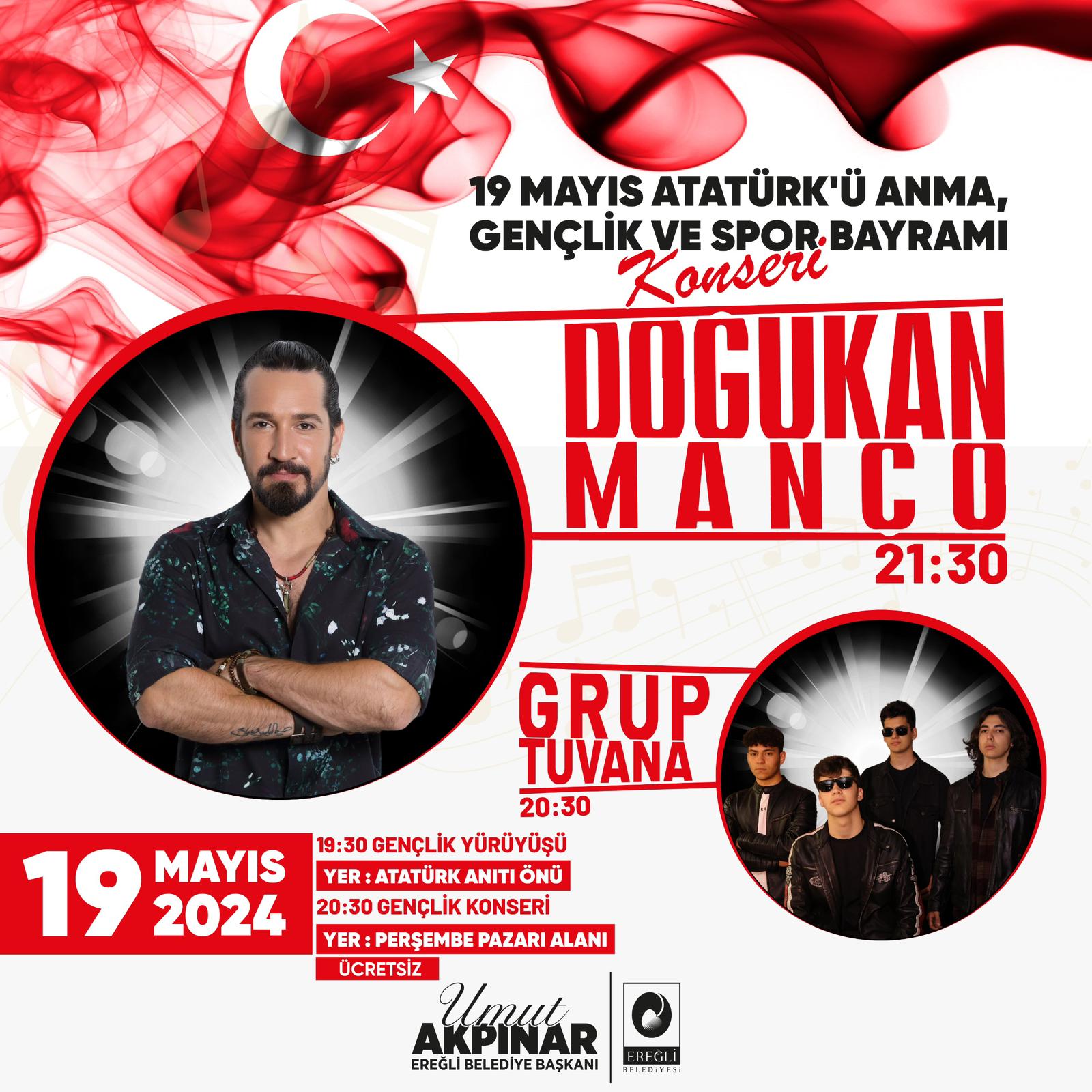 19 Mayıs Atatürk' ü Anma Gençlik ve Spor Bayramı Etkinlikleri