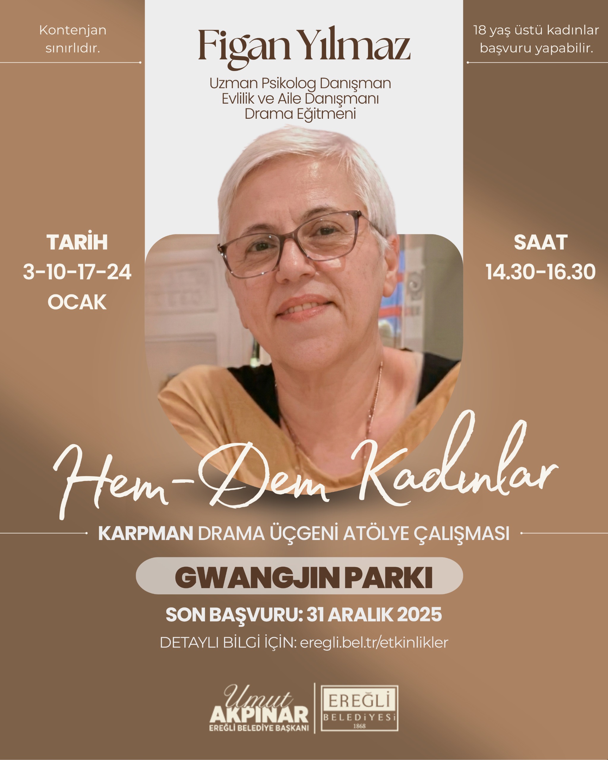 "Hem-Dem Kadınlar" Karpman Drama Üçgeni Atölye Çalışması