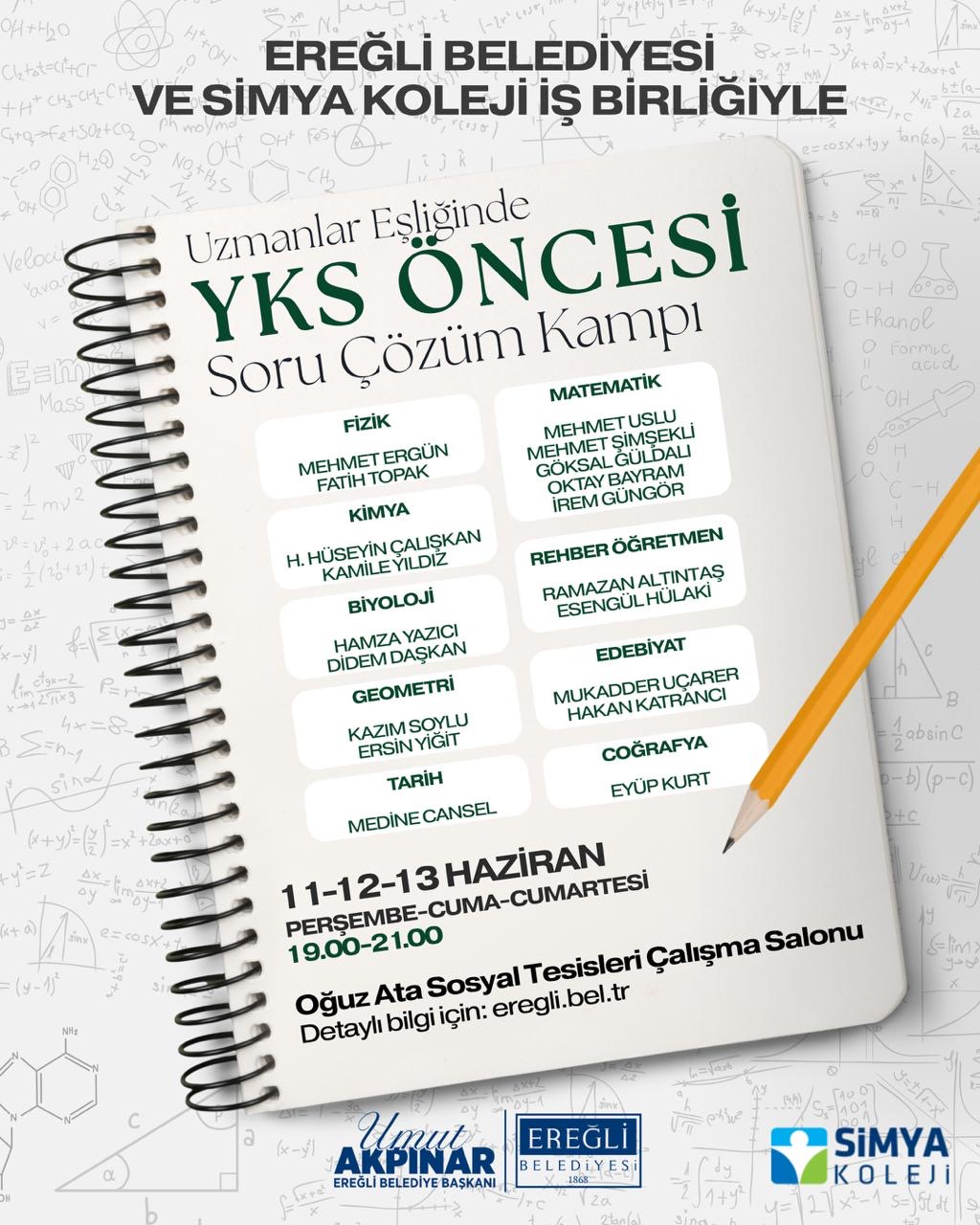 YKS Öncesi Soru Çözüm Kampı