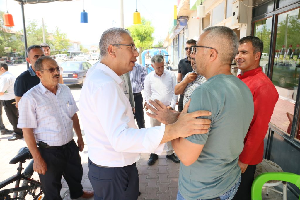 Başkan Akpınar Belkaya Mahallesi’nde Vatandaşlarla Bir Araya Geldi