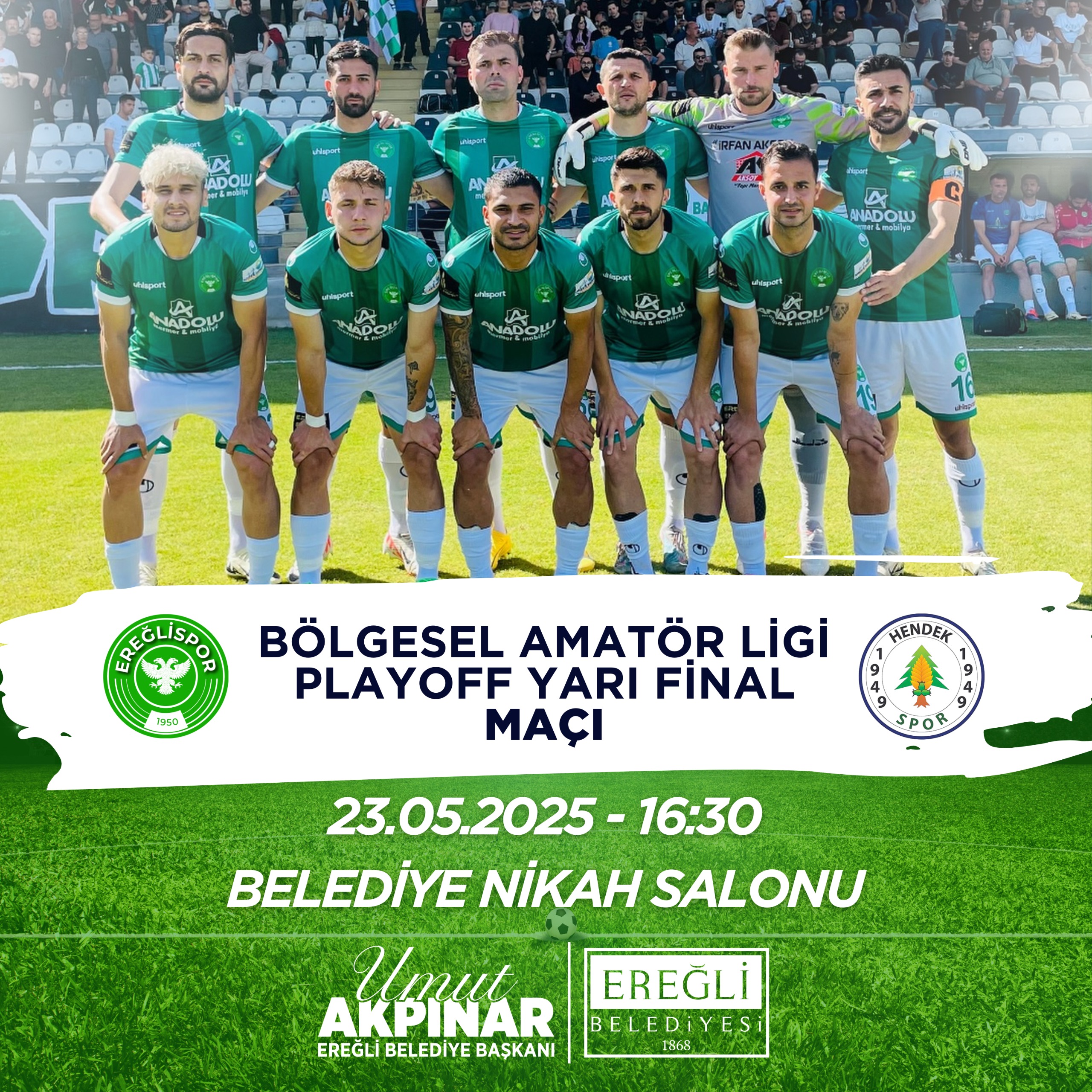 Tribün ruhu Ereğli'de!