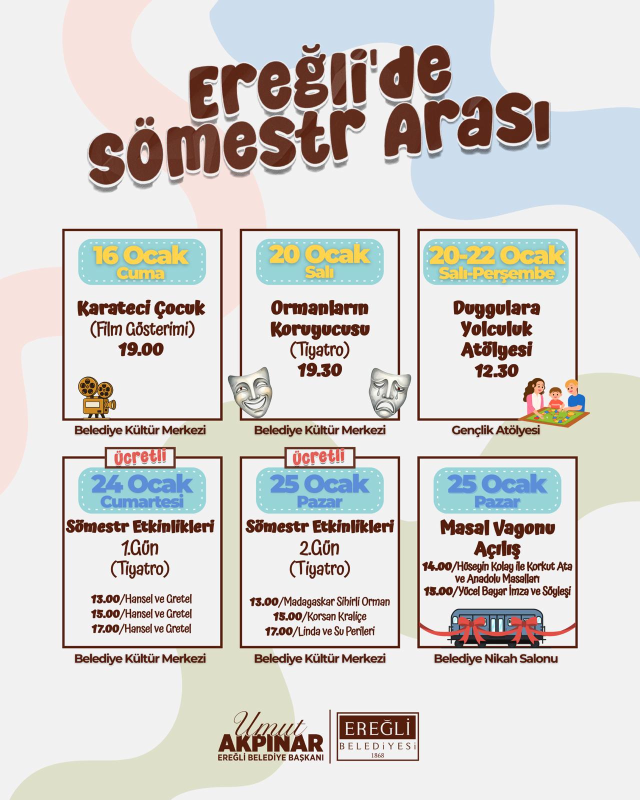 Ereğli’de Sömestr Arası !