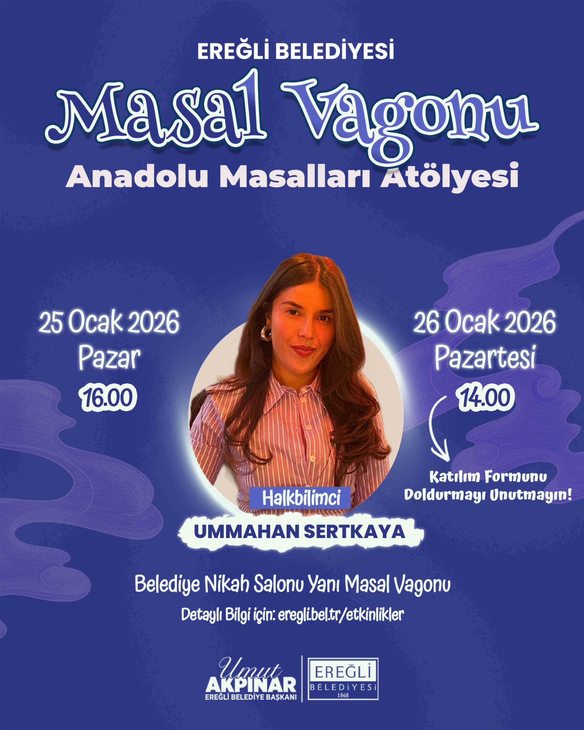 Halkbilimci Ummahan Sertkaya ile Anadolu Masalları Atölyesi