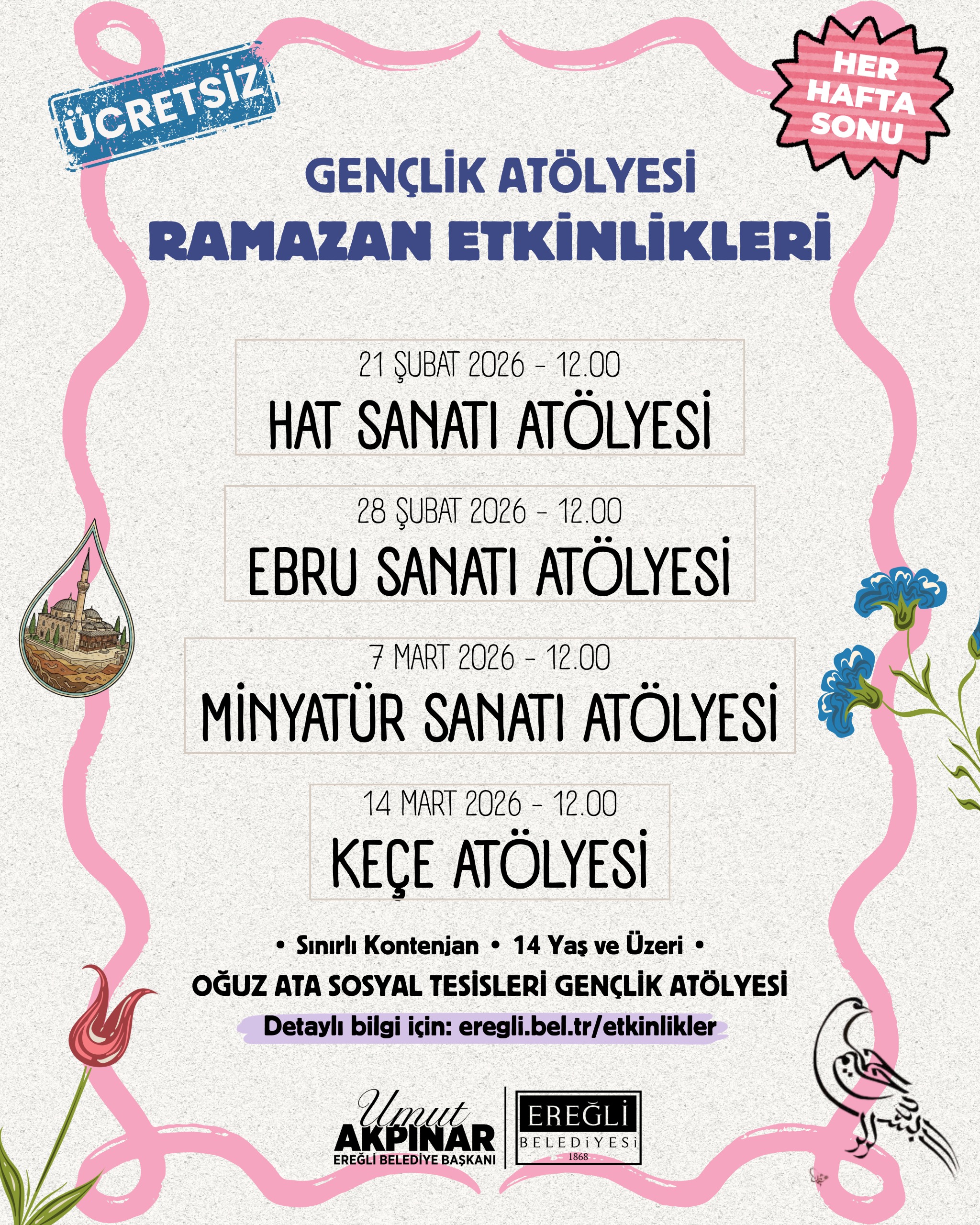 Gençlik Atölyesi Ramazan Etkinlikleri