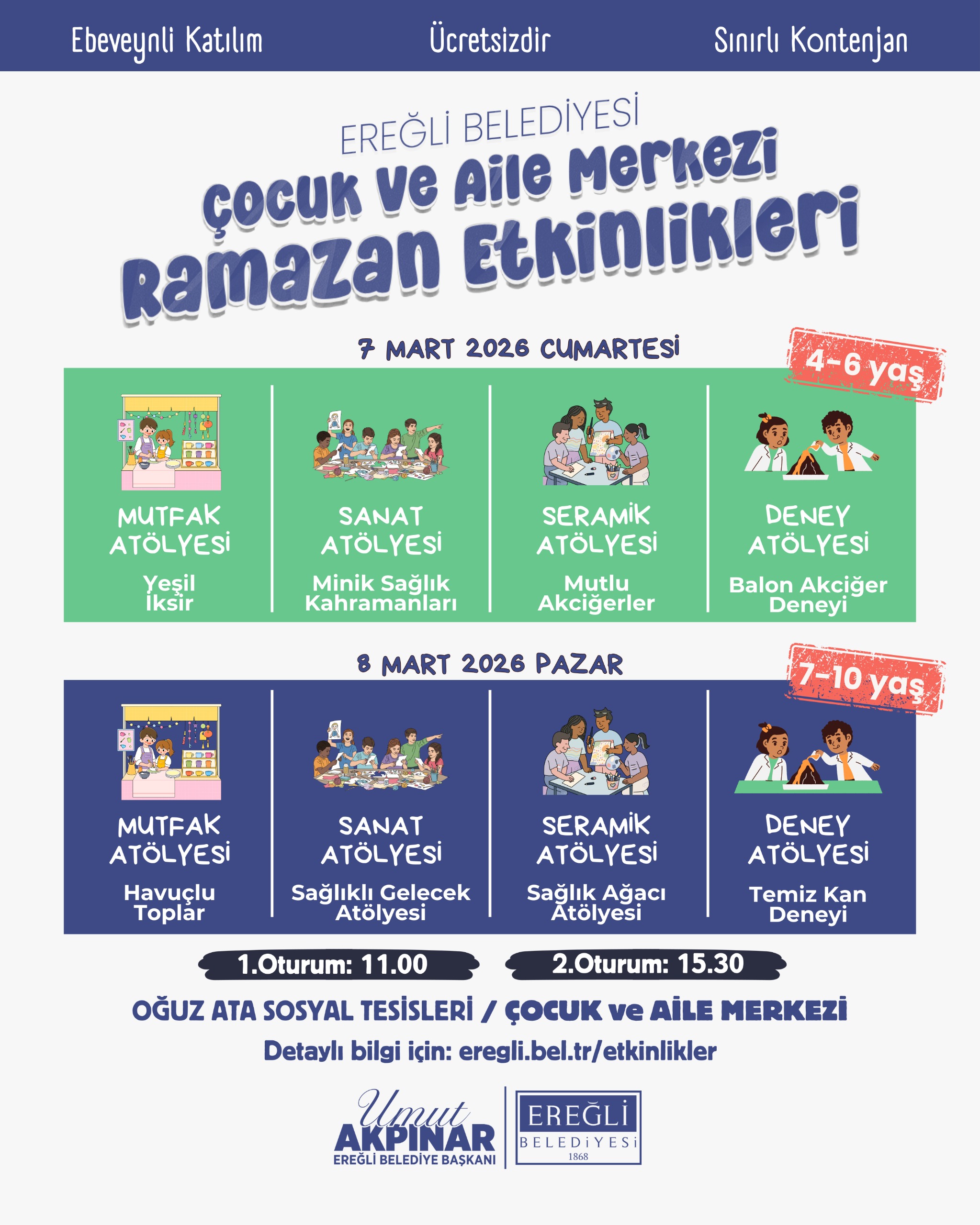 Çocuk Aile Merkezi Ramazan Etkinlikleri
