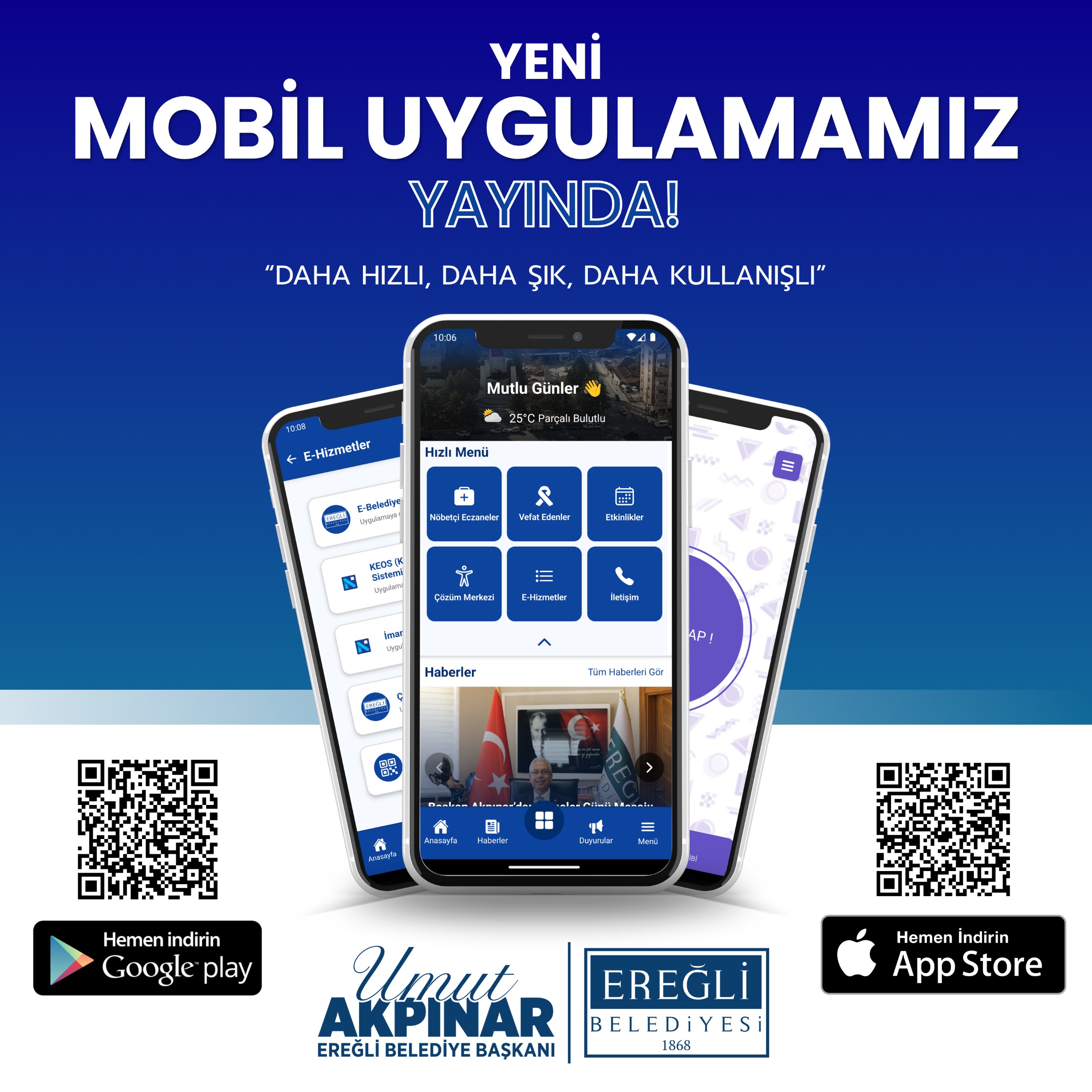 Yeni Mobil Uygulamamız Yayında!